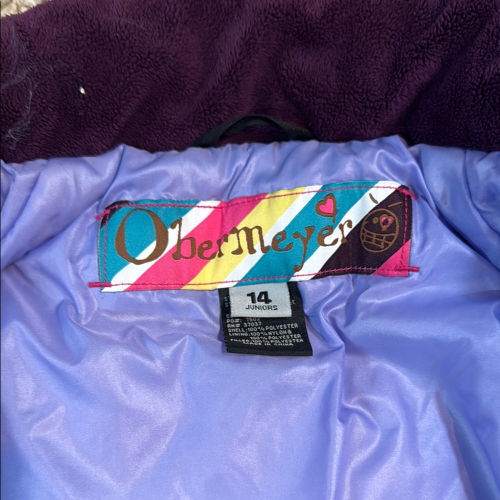 Obermeyer Colorful Striped Jacket - Picture 2 of 3